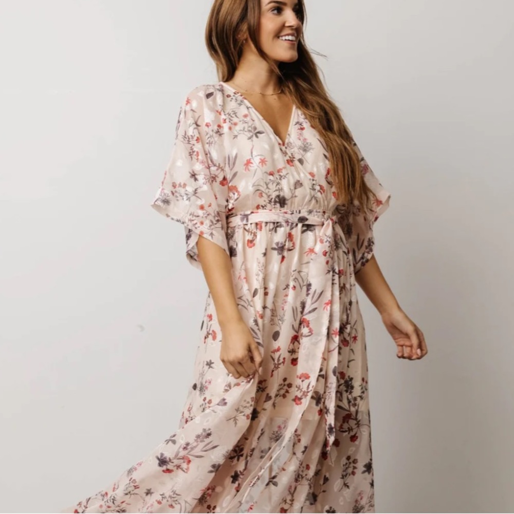 Baltic Born Luca Jacquard Kimono Maxi
Dress NWT - Picture 2 of 14